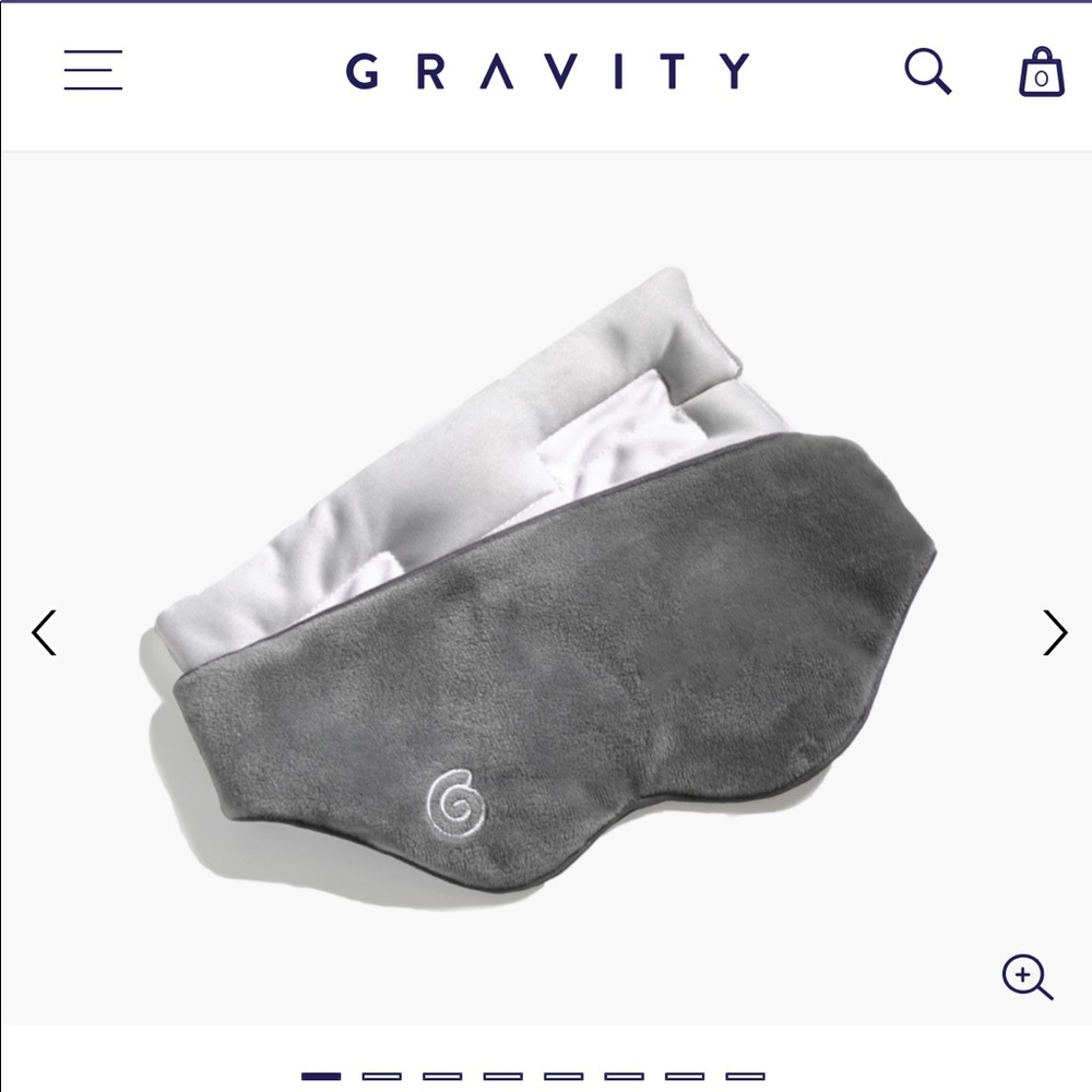 Gravity Weighted Sleep Mask 💤